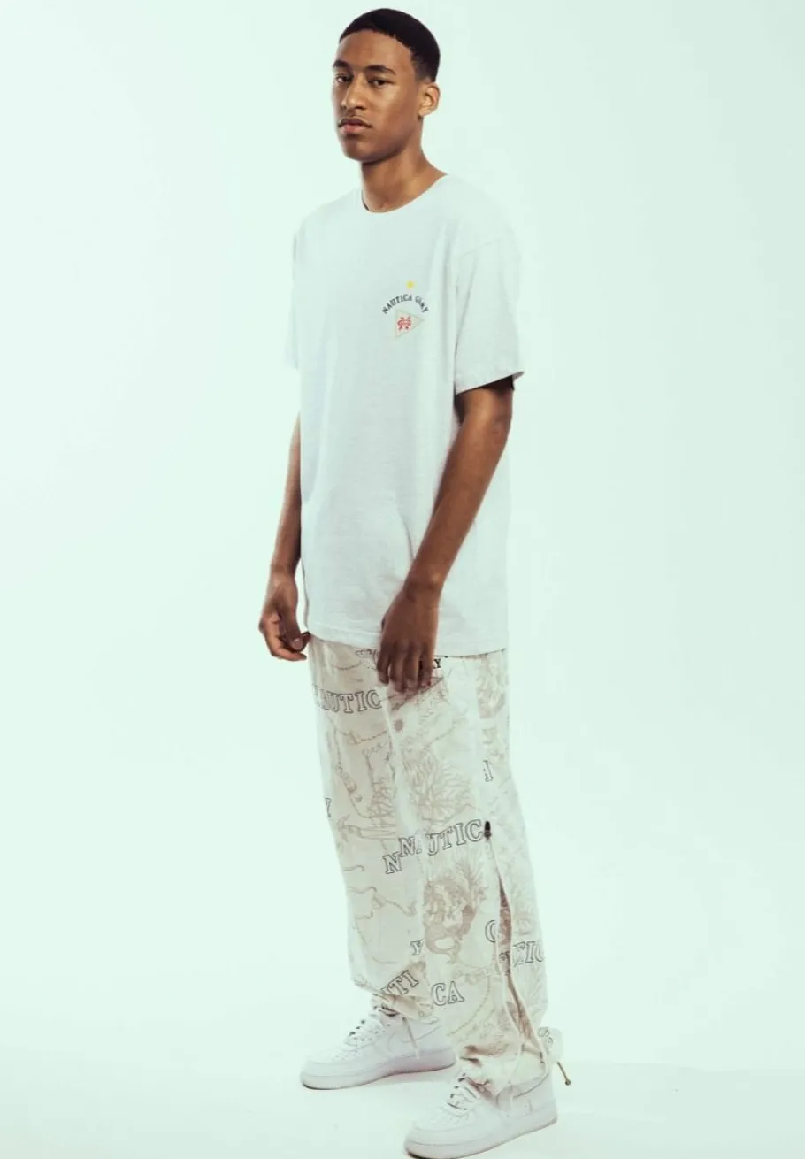 Grimey Pantalon Chandal Mighty Harmonist Nautica X Grmy - White - Ss24 Sale