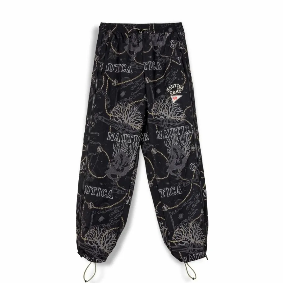 Grimey Pantalon Chandal Mighty Harmonist Nautica X Grmy - Black - Ss24 New