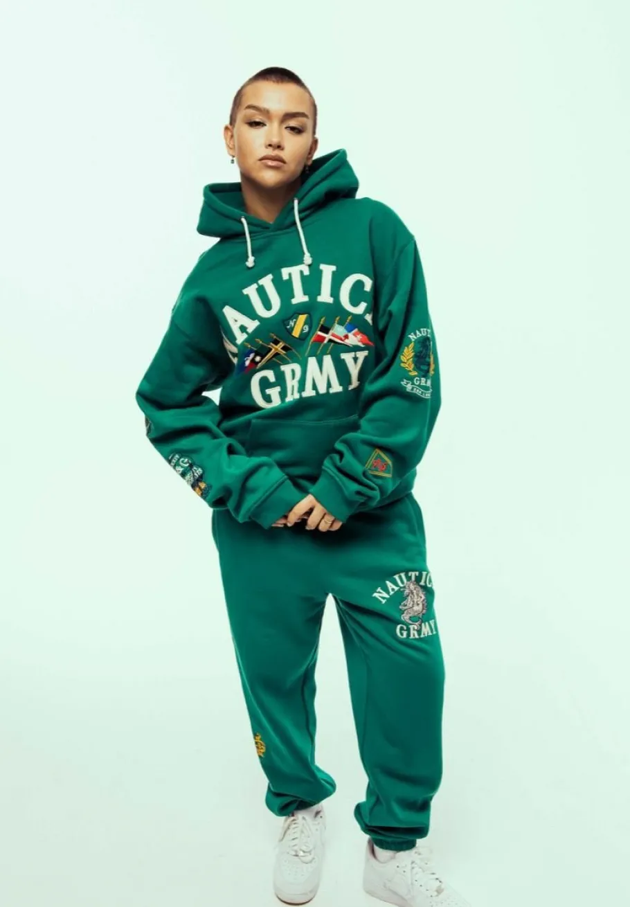 Grimey Pantalon Chandal Mighty Harmonist Nautica X Grmy - Green - Ss24 Online