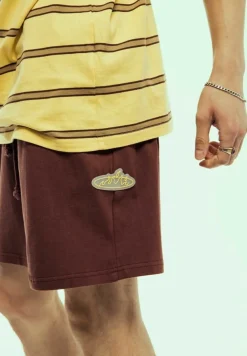 Grimey Pantalon Corto Bloodsucker - Brown - Ss24 Flash Sale