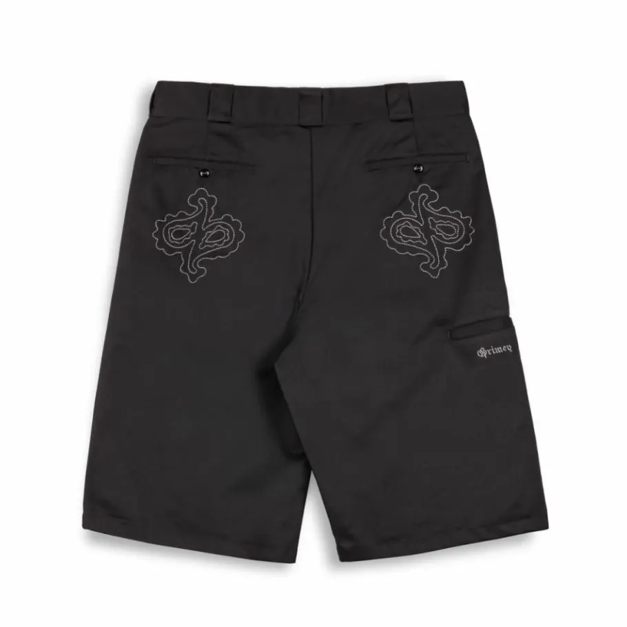 Grimey Pantalon Corto Causing Panic Loose - Black - Ss24 Hot