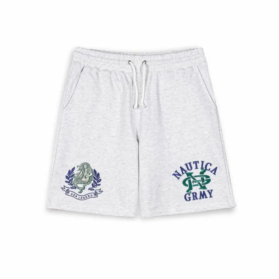 Grimey Pantalon Corto Mighty Harmonist Nautica X Grmy - Sport Grey - Ss24 Cheap