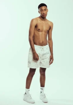 Grimey Pantalon Corto Mighty Harmonist Nautica X Grmy - White - Ss24 Clearance