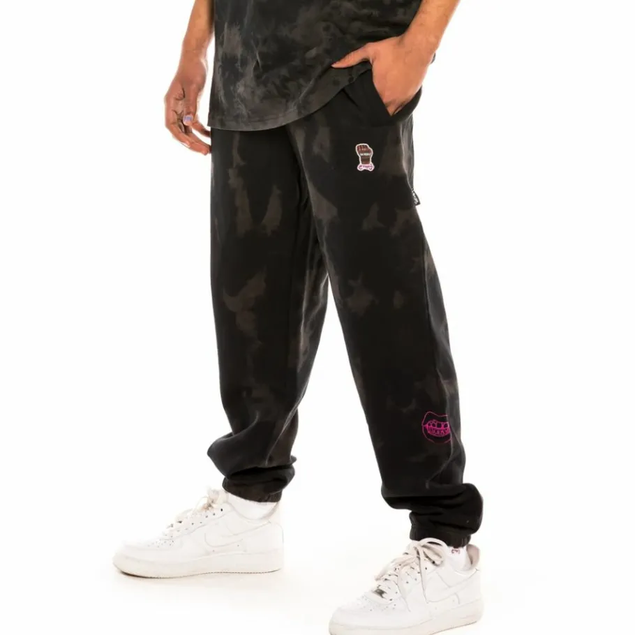 Grimey Pantalon "Day Dreamer" - Bleached Black - Spring 22 Fashion