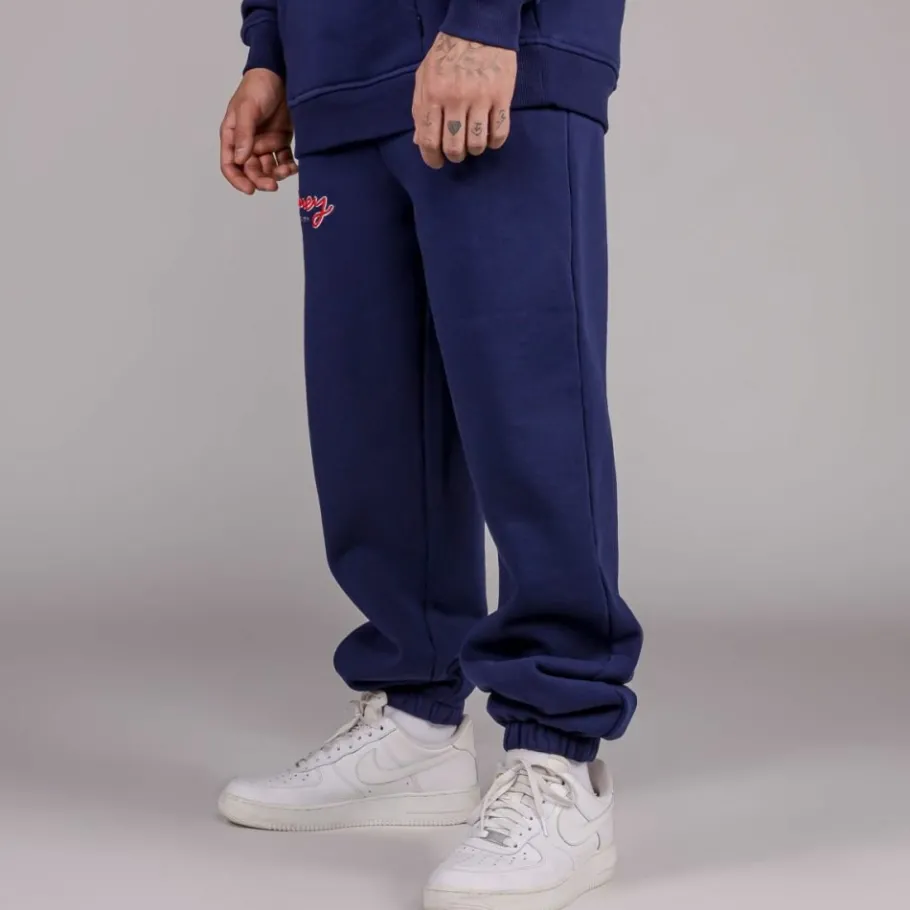 Grimey Pantalon "Dust Storm" - Navy - Fall 22 Discount