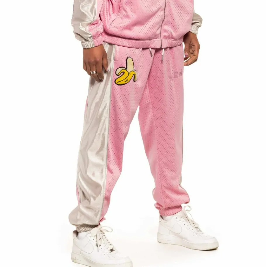 Grimey Pantalon Jungle Punch Mesh- Pink- Spring 22 Hot