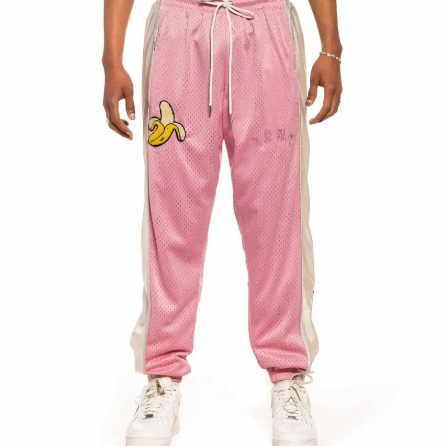Grimey Pantalon Jungle Punch Mesh- Pink- Spring 22 Hot
