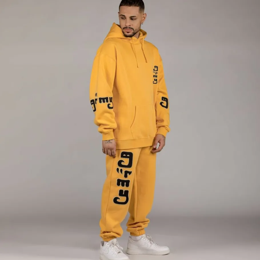 Grimey Pantalon "Lust Mantra" - Yellow - Fall 22 Outlet