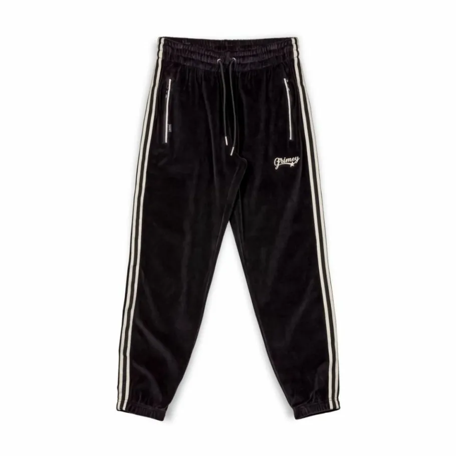 Grimey Pantalon Madrid Velvet - Black - Fw23 Sale