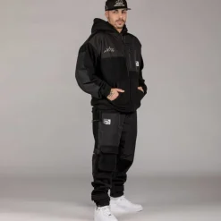 Grimey Pantalon Snow Fox Polar Fleece - Black - Winter L 22 Online