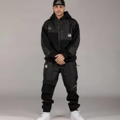 Grimey Pantalon Snow Fox Polar Fleece - Black - Winter L 22 Online