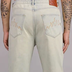 Grimey Pantalon Snow Fox - Washed Light Blue - Winter L 22 Shop