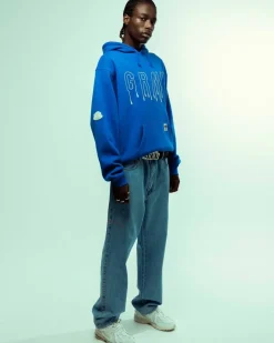 Grimey Pantalon Vaquero The Sweet Burn Regular - Washed Blue - Fw23 Fashion
