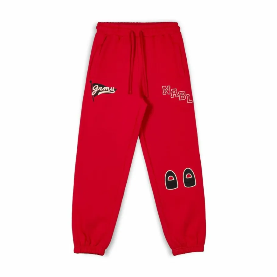 Grimey Panttalon Chandal Nablus - Dark Red - Fw23 Shop