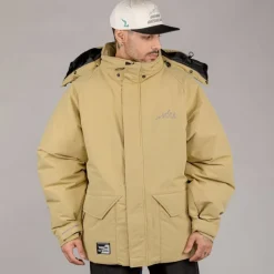 Grimey Parka Snow Fox - Cream - Winter 22 Cheap