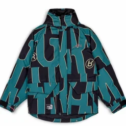 Grimey Parka Snow Fox All Over Print - Blue - Winter 22 Online