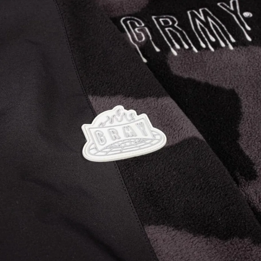 Grimey Sudadera Capucha Back At You All Over Print Polar - Black - Fw23 Discount