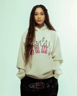 Grimey Sudadera Capucha Melted Stone Vintage - Cream - Fw23 Online