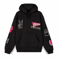Grimey Sudadera Capucha Nablus Vintage - Black - Fw23 Best