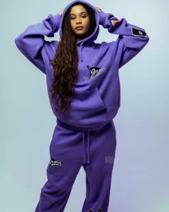 Grimey Sudadera Capucha Nablus Vintage - Purple - Fw23 Best