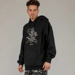 Grimey Sudadera Capucha The Clout Numidians - Black - Spring 23 Discount