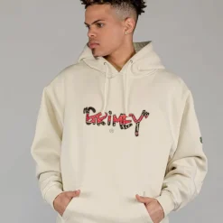 Grimey Sudadera Capucha The Toughest - Cream - Spring 23 Clearance