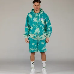 Grimey Sudadera Capucha Ufollow - Bleached Blue - Spring 23 Store