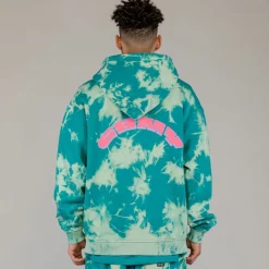 Grimey Sudadera Capucha Ufollow - Bleached Blue - Spring 23 Store