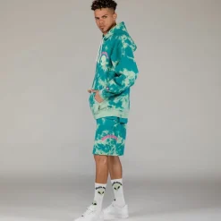 Grimey Sudadera Capucha Ufollow - Bleached Blue - Spring 23 Store