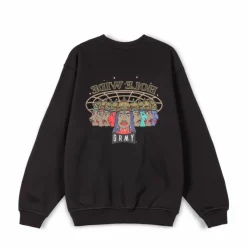 Grimey Sudadera Back At You Vintage Crewneck - Black - Fw23 Discount