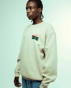 Grimey Sudadera Back At You Vintage - Cream - Fw23 New