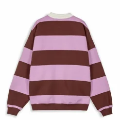 Grimey Sudadera Bloodsucker Stripes Polo - Brown - Ss24 New