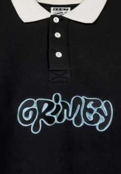 Grimey Sudadera Bloodsucker Polo - Black - Ss24 Fashion