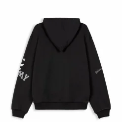 Grimey Sudadera Causing Panic Vintage Hoodie - Black - Ss24 Best