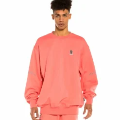 Grimey Sudadera "Day Dreamer" Crewneck - Coral - Spring 22 Fashion
