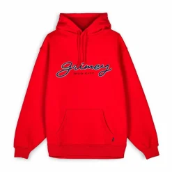 Grimey Sudadera "Dust Storm" Hoodie - Red - Fall 22 Clearance