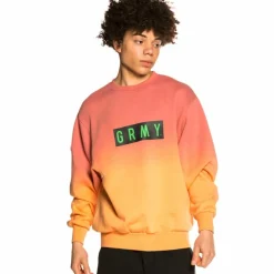 Grimey Sudadera "Frenzy" Gradient Crewneck - Pink - Summer 21 Store