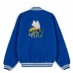 Grimey Sudadera "Hive" Sherpa Button Sweatshirt - Blue - Fall 22 Hot