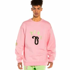Grimey Sudadera "Jungle Punch" Crewneck - Pink - Spring 22 Best