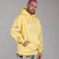 Grimey Sudadera Lost Boys Hoodie - Yellow - Winter 22 Shop