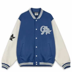 Grimey Sudadera Madrid Fleece Button Heavyweight - Navy - Fw23 Clearance