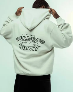 Grimey Sudadera Madrid The Connoisseur Heavyweight - White - Fw23 Flash Sale