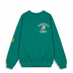 Grimey Sudadera Mighty Harmonist Nautica X Grmy - Green - Ss24 Best Sale