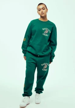 Grimey Sudadera Mighty Harmonist Nautica X Grmy - Green - Ss24 Best Sale
