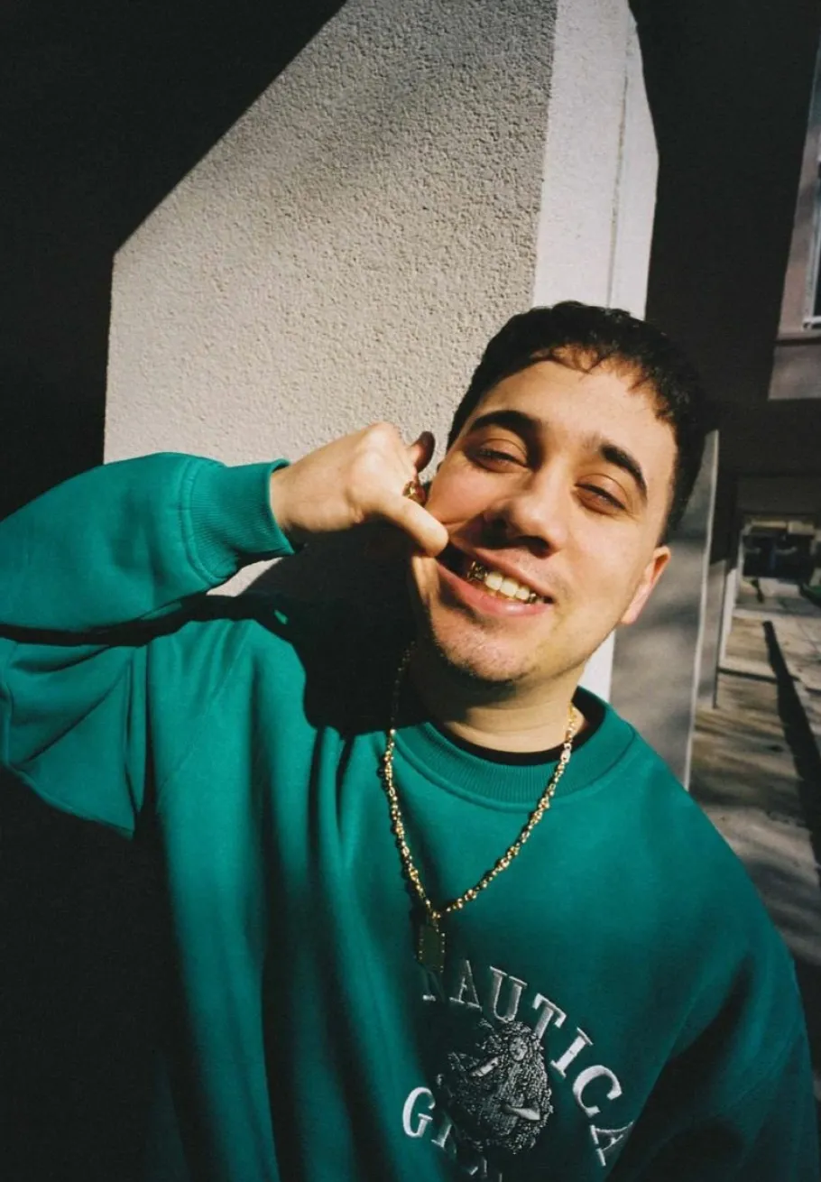 Grimey Sudadera Mighty Harmonist Nautica X Grmy - Green - Ss24 Best Sale