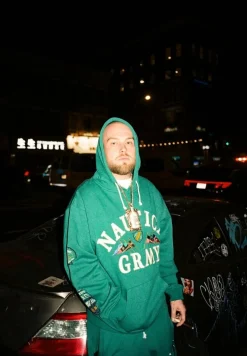 Grimey Sudadera Mighty Harmonist Nautica X Grmy - Green - Ss24 New