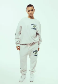 Grimey Sudadera Mighty Harmonist Nautica X Grmy - Sport Grey - Ss24 Store