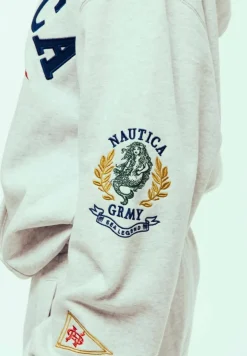 Grimey Sudadera Mighty Harmonist Nautica X Grmy - Sport Grey - Ss24 Sale