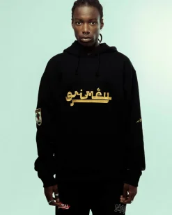 Grimey Sudadera Nablus Stones Vintage - Black - Fw23 Fashion