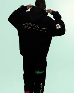 Grimey Sudadera Nablus Stones Vintage - Black - Fw23 Fashion